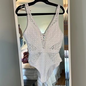 One piece bathing suit